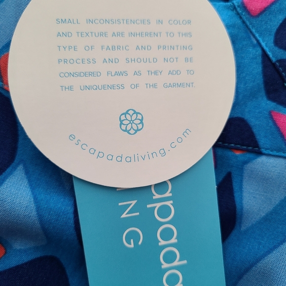 Escapada living sleeveless dress NWT size M - Picture 5 of 5